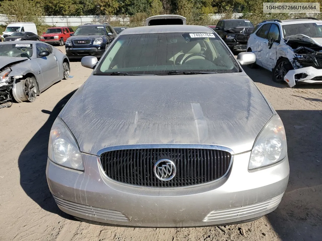 2006 Buick Lucerne Cxl VIN: 1G4HD57266U166564 Lot: 74031764