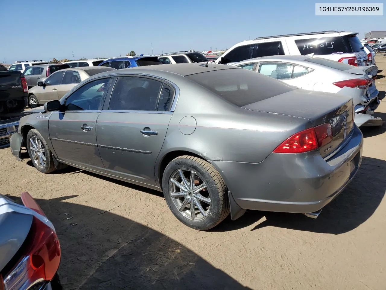 2006 Buick Lucerne Cxs VIN: 1G4HE57Y26U196369 Lot: 74215054