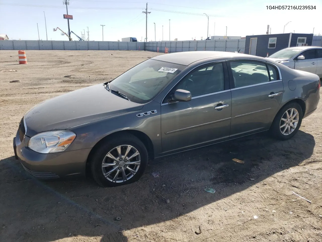 2006 Buick Lucerne Cxl VIN: 1G4HD57216U239534 Lot: 74266674