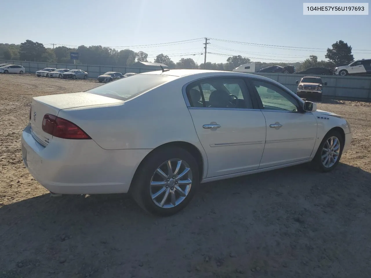 2006 Buick Lucerne Cxs VIN: 1G4HE57Y56U197693 Lot: 74659624