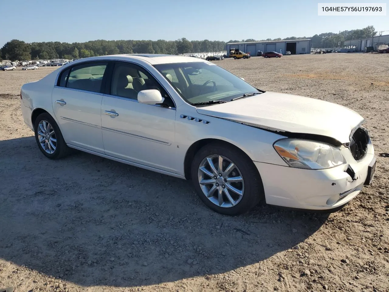 2006 Buick Lucerne Cxs VIN: 1G4HE57Y56U197693 Lot: 74659624