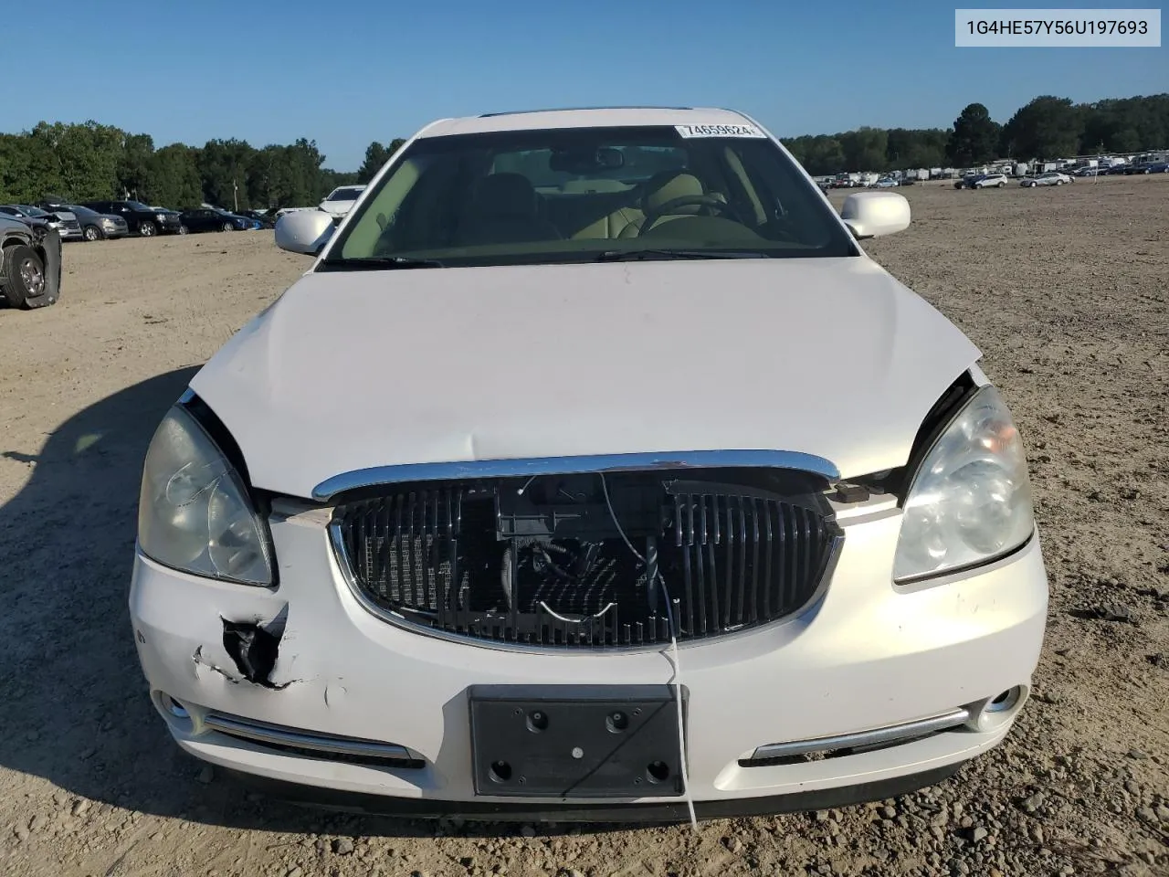 2006 Buick Lucerne Cxs VIN: 1G4HE57Y56U197693 Lot: 74659624