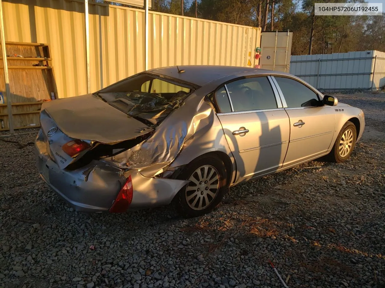 2006 Buick Lucerne Cx VIN: 1G4HP57206U192455 Lot: 75104364