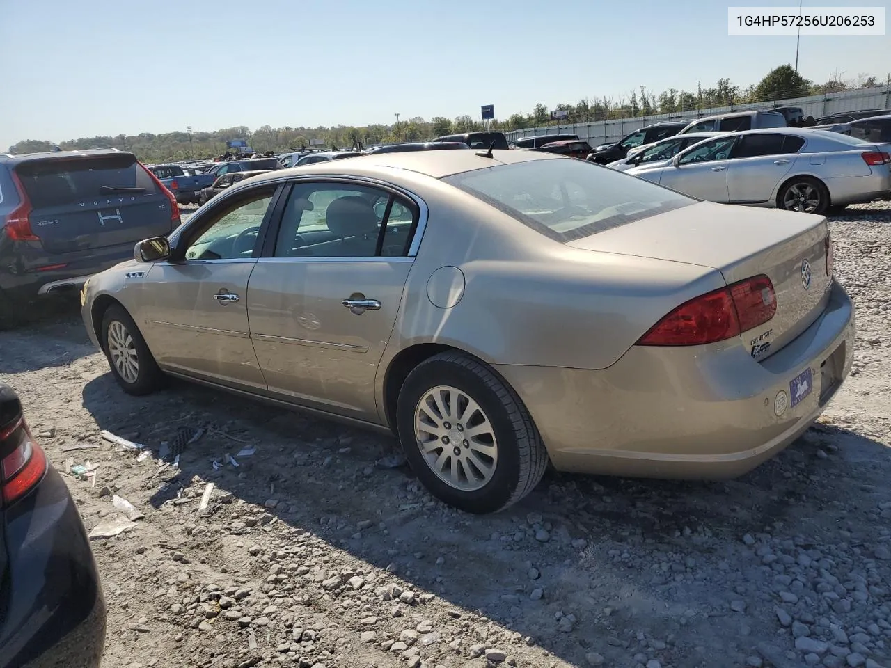 2006 Buick Lucerne Cx VIN: 1G4HP57256U206253 Lot: 75436714