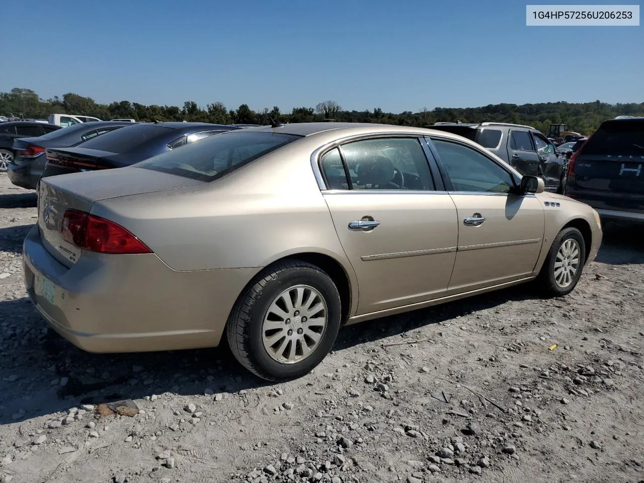 2006 Buick Lucerne Cx VIN: 1G4HP57256U206253 Lot: 75436714