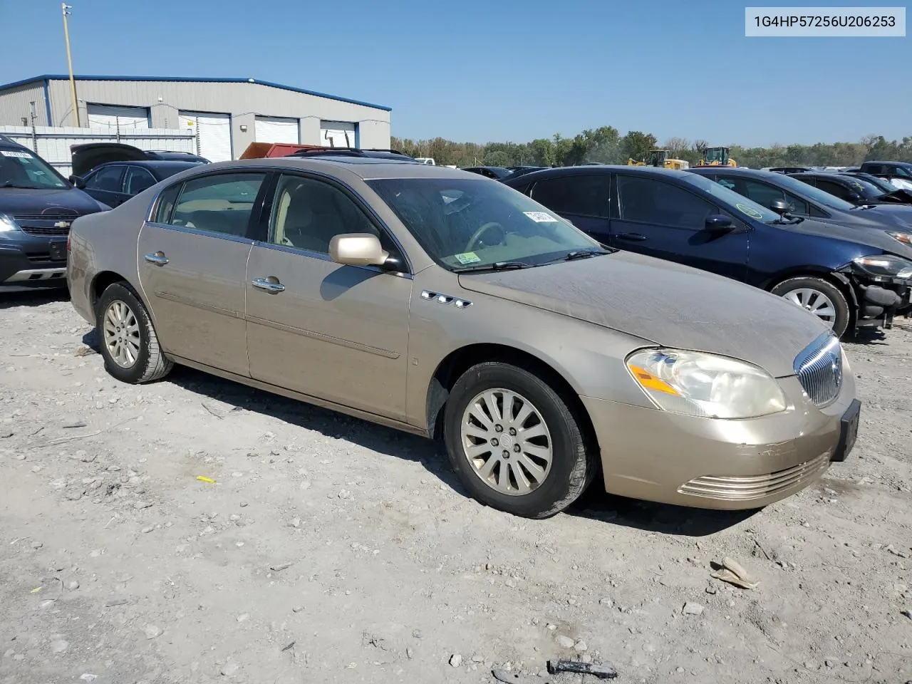 2006 Buick Lucerne Cx VIN: 1G4HP57256U206253 Lot: 75436714