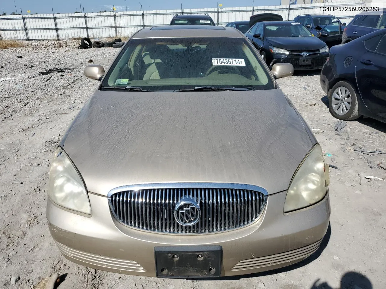 2006 Buick Lucerne Cx VIN: 1G4HP57256U206253 Lot: 75436714