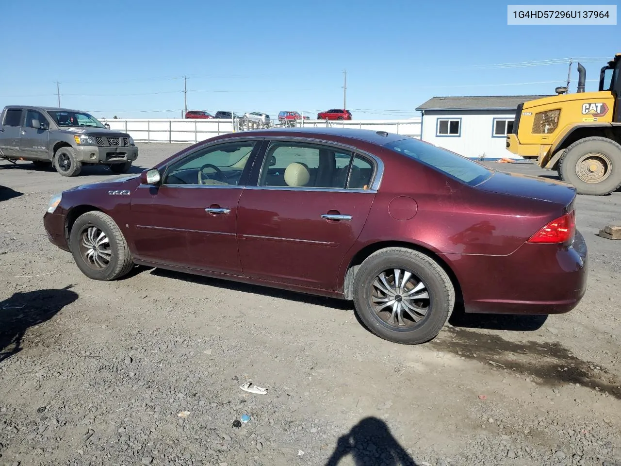 2006 Buick Lucerne Cxl VIN: 1G4HD57296U137964 Lot: 75712074