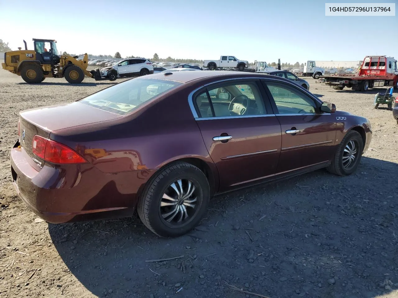 2006 Buick Lucerne Cxl VIN: 1G4HD57296U137964 Lot: 75712074