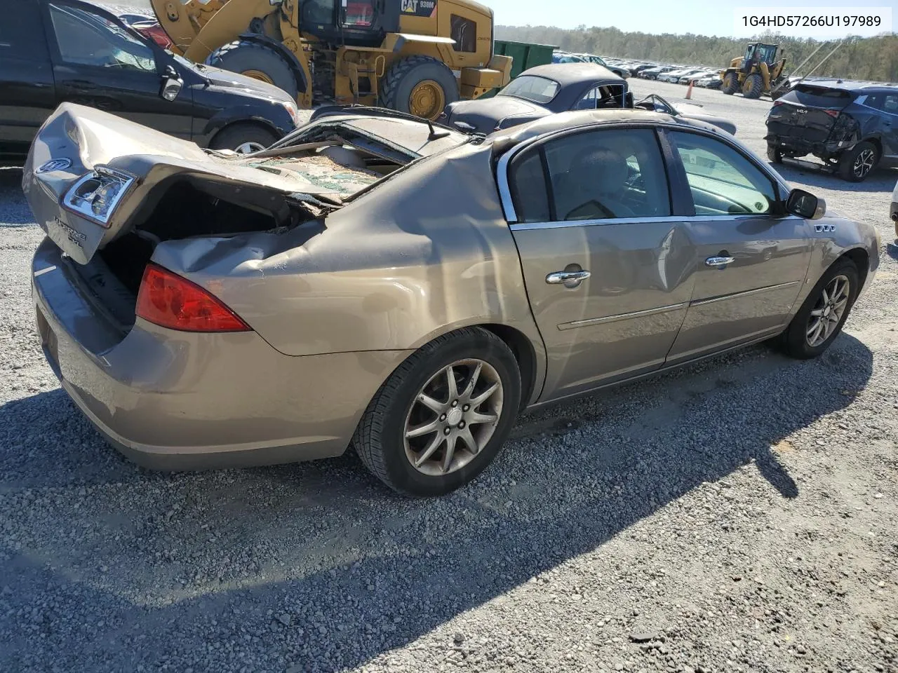 2006 Buick Lucerne Cxl VIN: 1G4HD57266U197989 Lot: 76163084