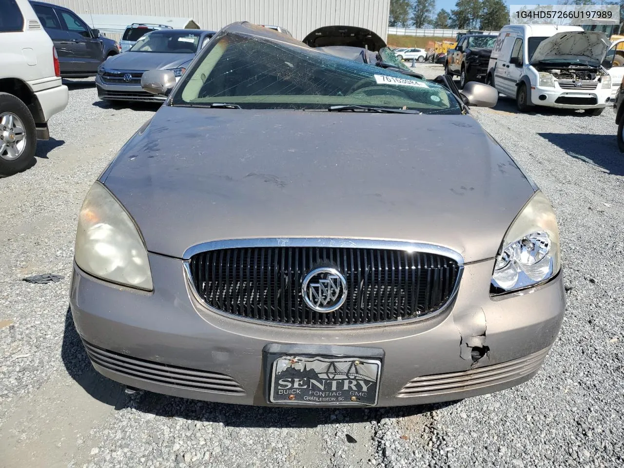 2006 Buick Lucerne Cxl VIN: 1G4HD57266U197989 Lot: 76163084