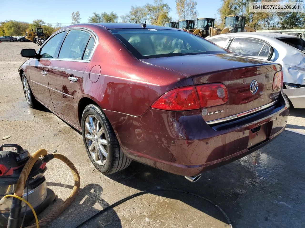 2006 Buick Lucerne Cxs VIN: 1G4HE57Y36U209601 Lot: 76197194