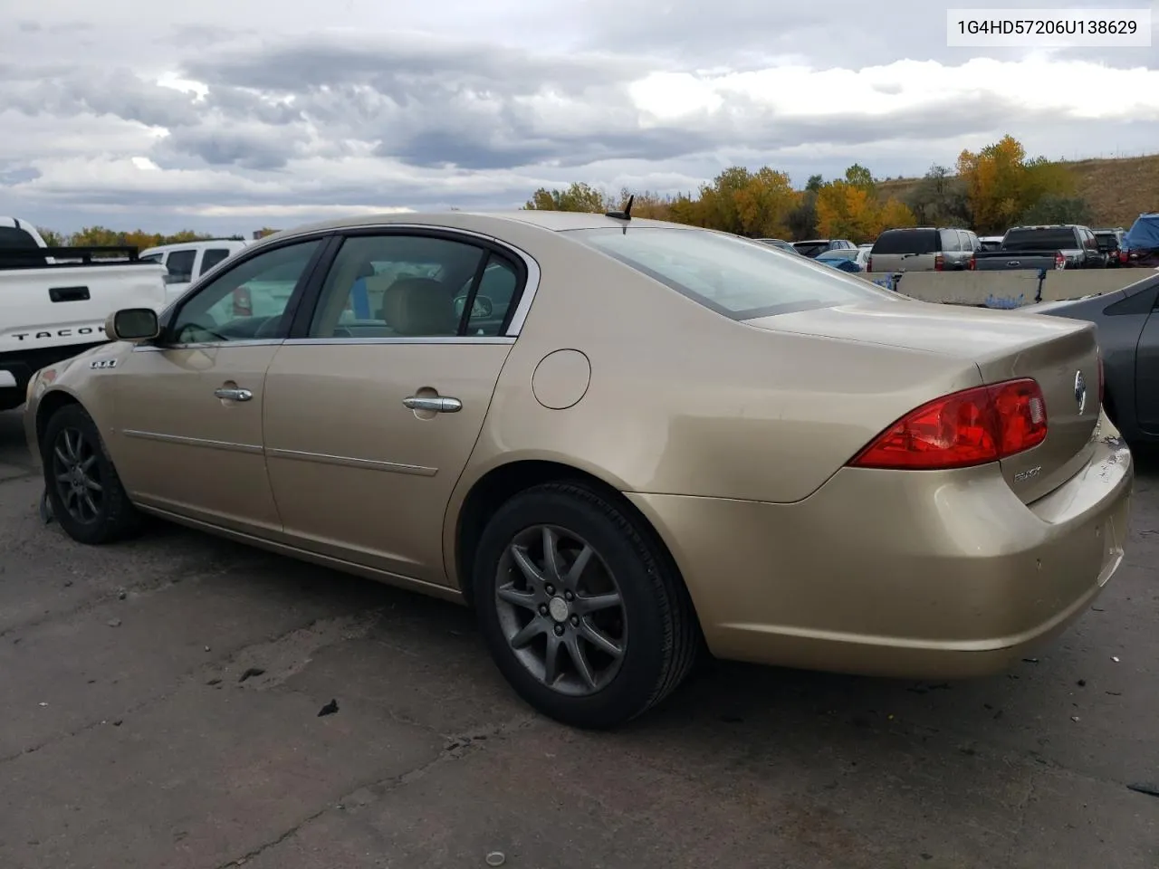 2006 Buick Lucerne Cxl VIN: 1G4HD57206U138629 Lot: 76227044