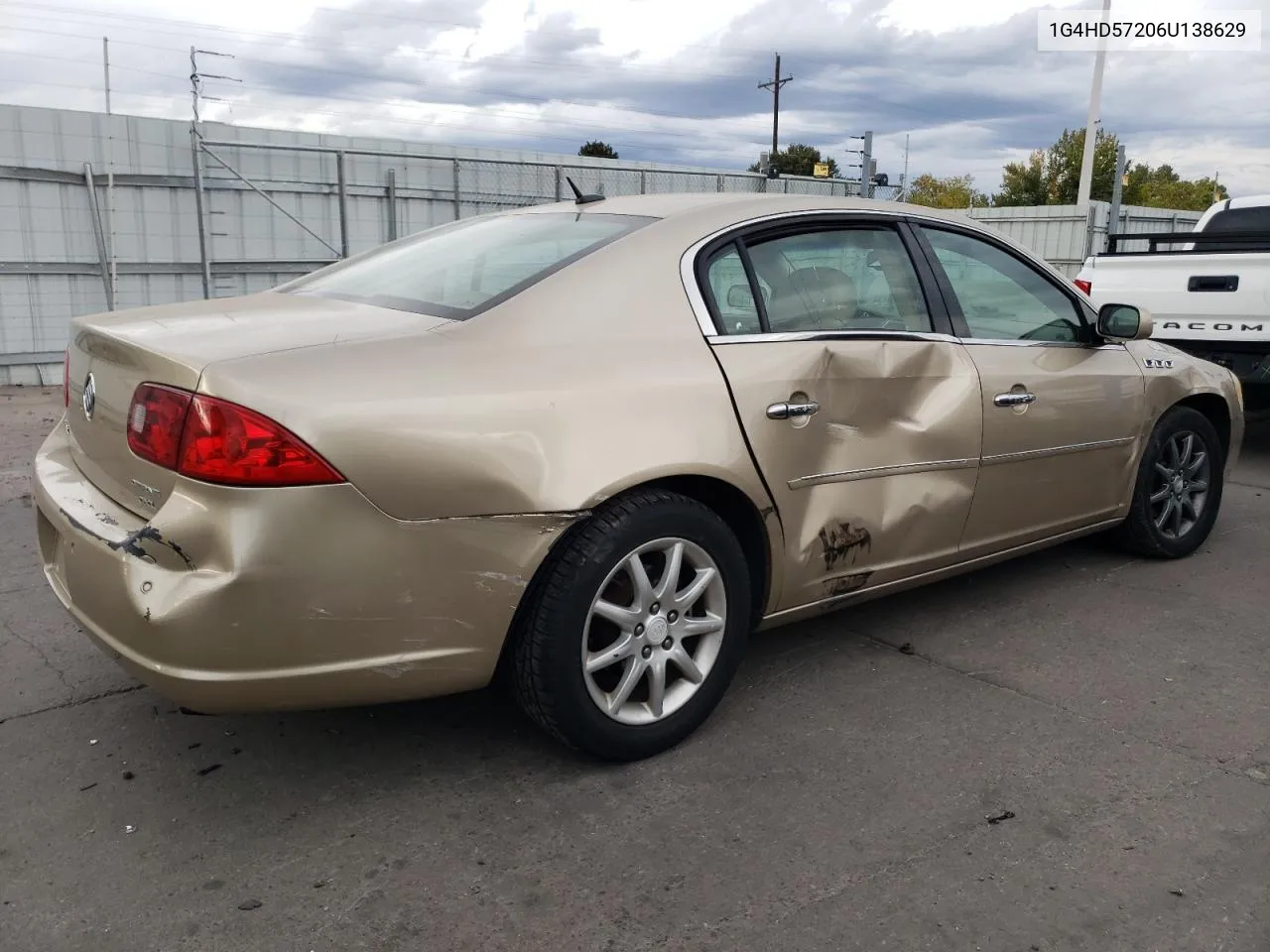 2006 Buick Lucerne Cxl VIN: 1G4HD57206U138629 Lot: 76227044