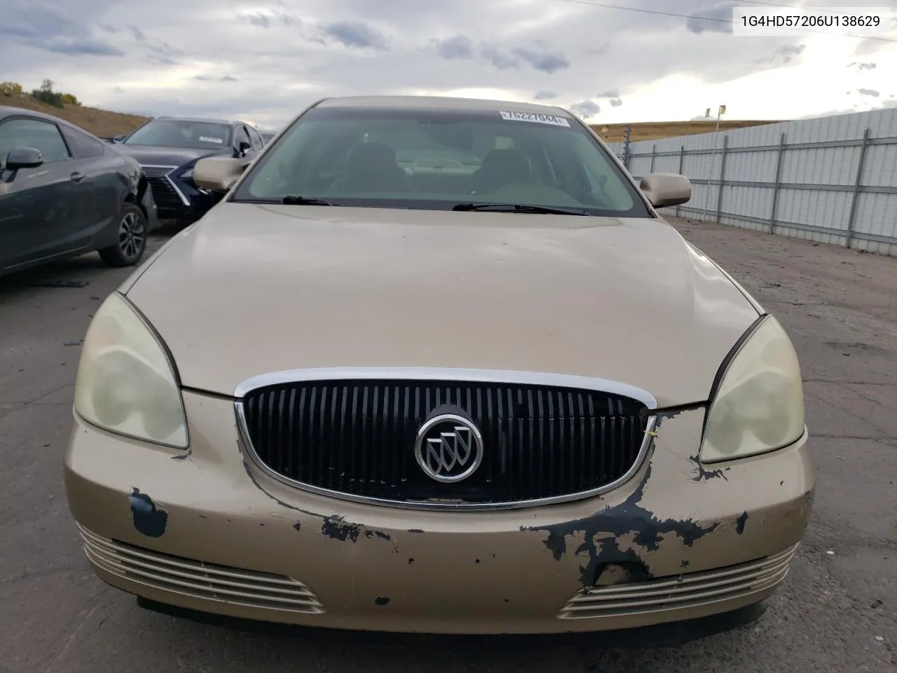 2006 Buick Lucerne Cxl VIN: 1G4HD57206U138629 Lot: 76227044