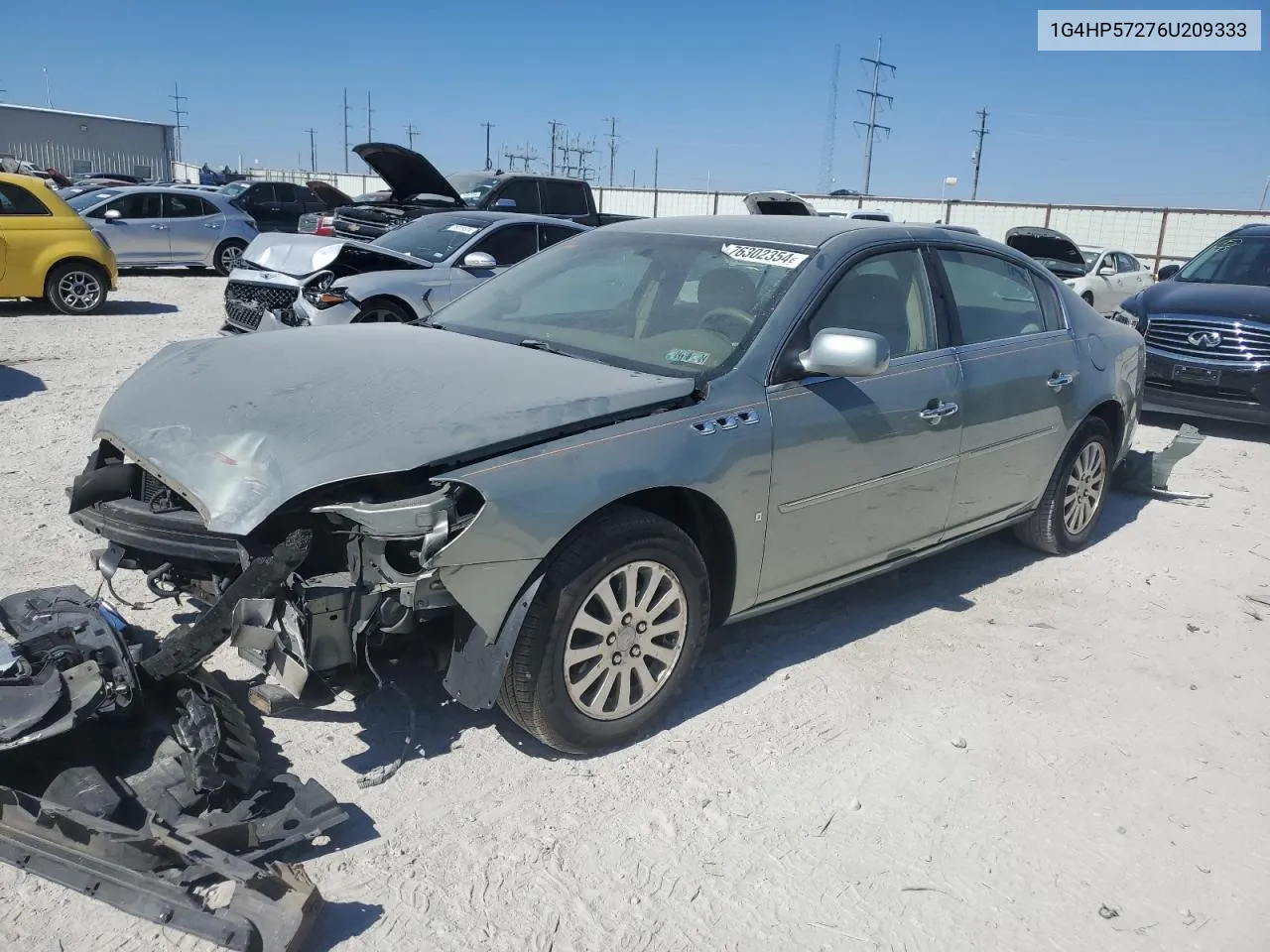 2006 Buick Lucerne Cx VIN: 1G4HP57276U209333 Lot: 76302354