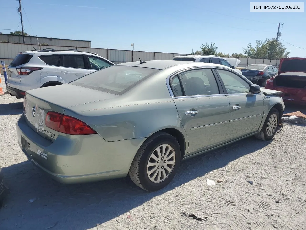 2006 Buick Lucerne Cx VIN: 1G4HP57276U209333 Lot: 76302354