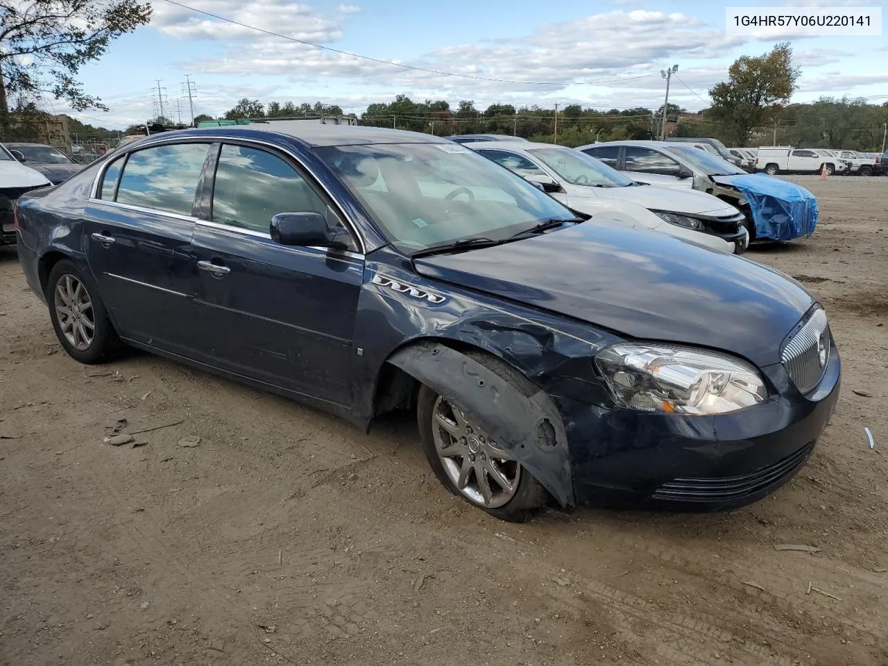 2006 Buick Lucerne Cxl VIN: 1G4HR57Y06U220141 Lot: 76480314