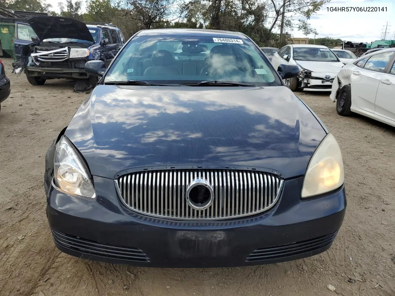 2006 Buick Lucerne Cxl VIN: 1G4HR57Y06U220141 Lot: 76480314