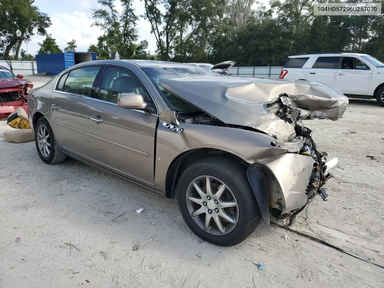 2006 Buick Lucerne Cxl VIN: 1G4HD57296U257070 Lot: 76603204