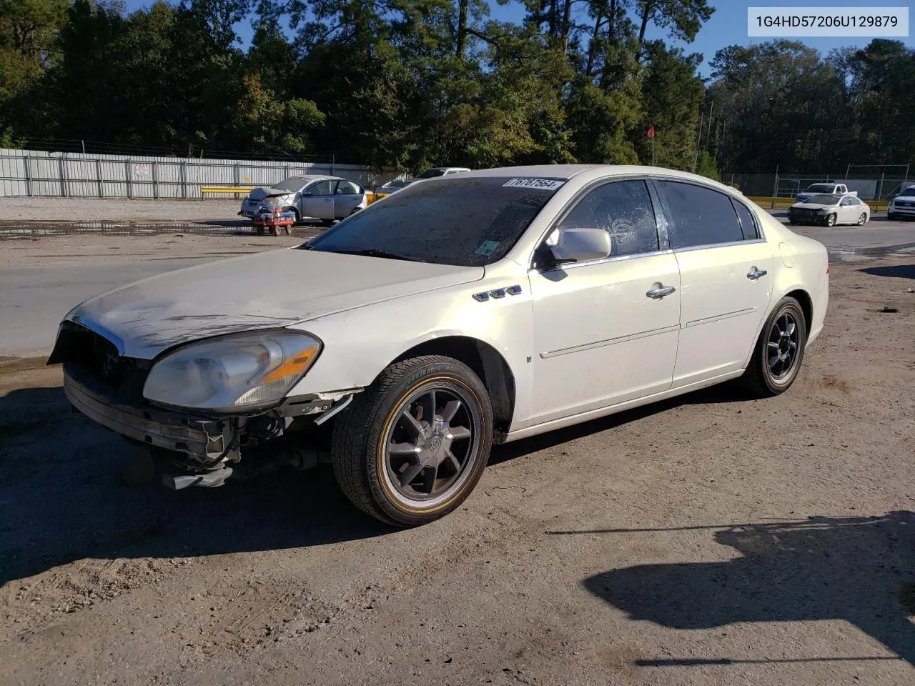 2006 Buick Lucerne Cxl VIN: 1G4HD57206U129879 Lot: 76767564