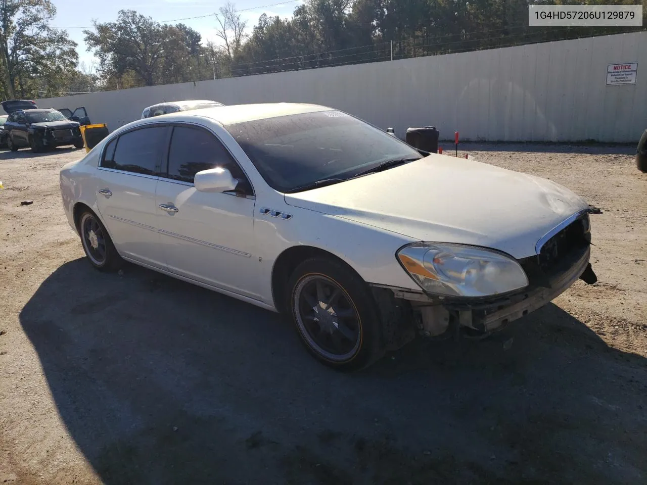 2006 Buick Lucerne Cxl VIN: 1G4HD57206U129879 Lot: 76767564