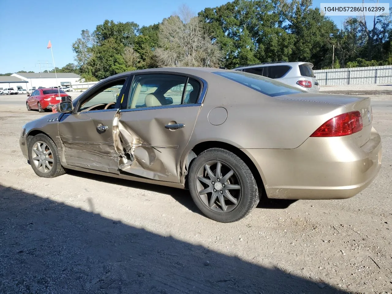 2006 Buick Lucerne Cxl VIN: 1G4HD57286U162399 Lot: 76781244