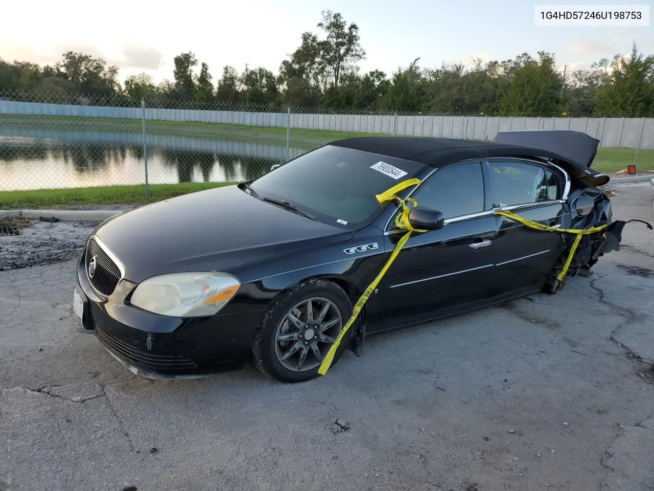 2006 Buick Lucerne Cxl VIN: 1G4HD57246U198753 Lot: 76900544