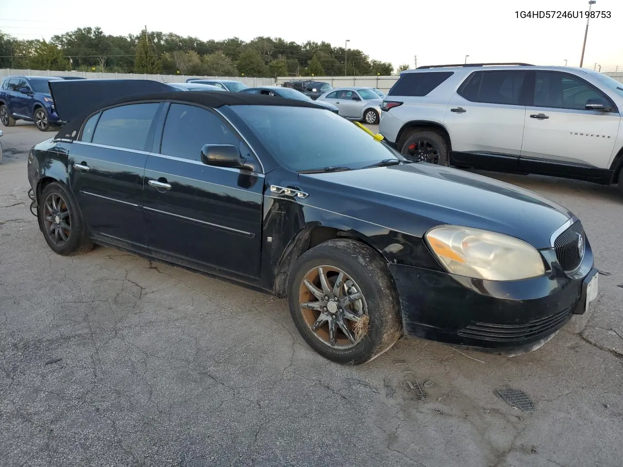 2006 Buick Lucerne Cxl VIN: 1G4HD57246U198753 Lot: 76900544