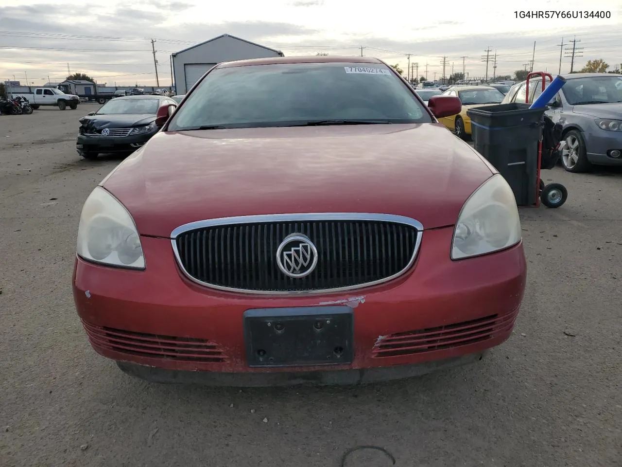 2006 Buick Lucerne Cxl VIN: 1G4HR57Y66U134400 Lot: 77046274