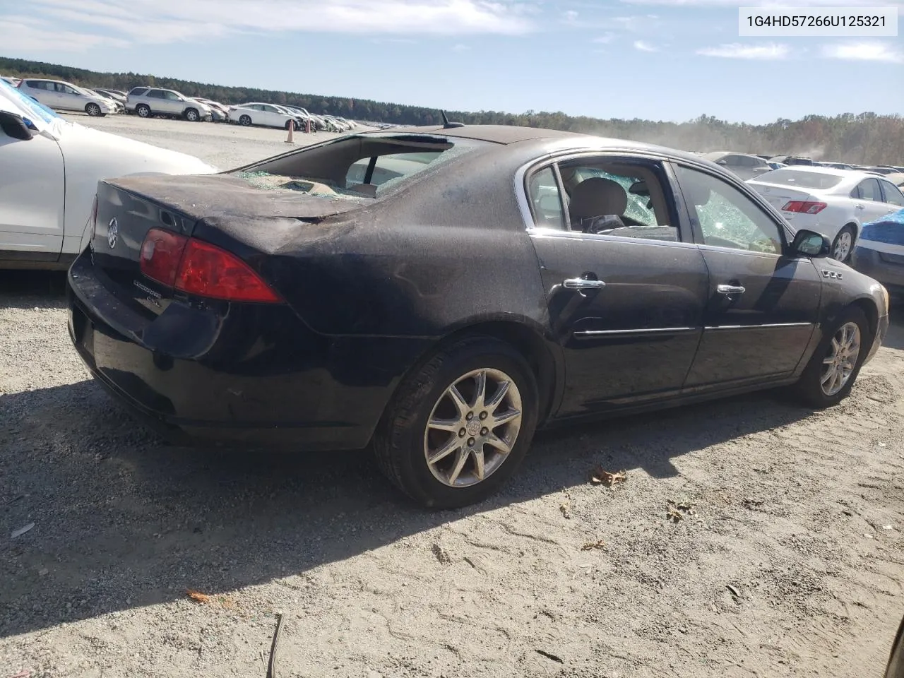 2006 Buick Lucerne Cxl VIN: 1G4HD57266U125321 Lot: 77086714