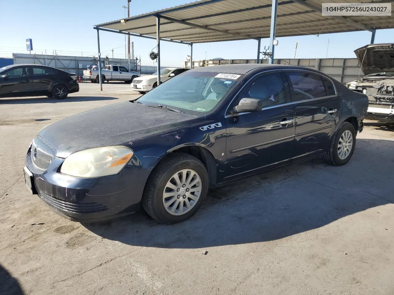 2006 Buick Lucerne Cx VIN: 1G4HP57256U243027 Lot: 77132704