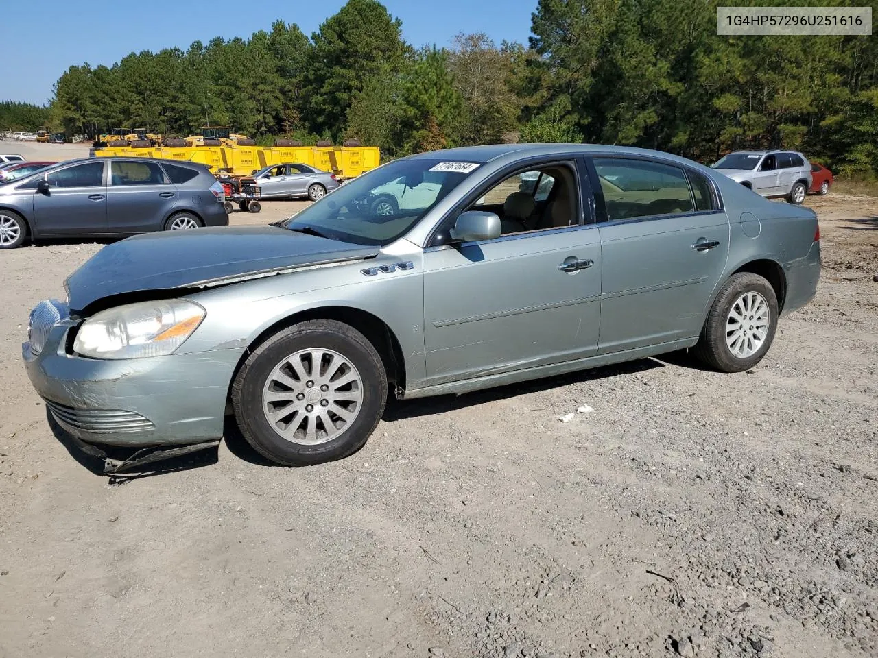 2006 Buick Lucerne Cx VIN: 1G4HP57296U251616 Lot: 77467684