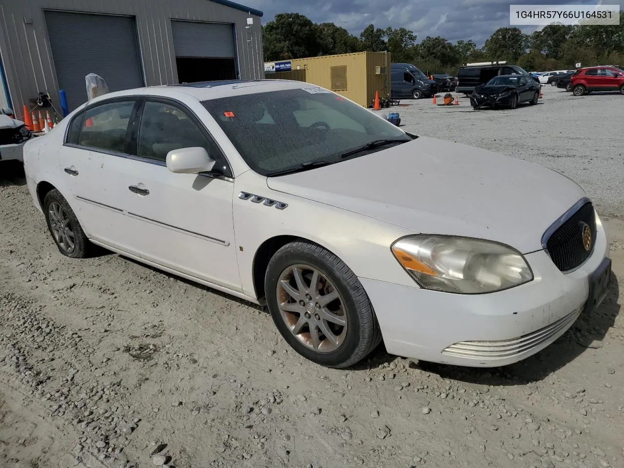 2006 Buick Lucerne Cxl VIN: 1G4HR57Y66U164531 Lot: 77575744