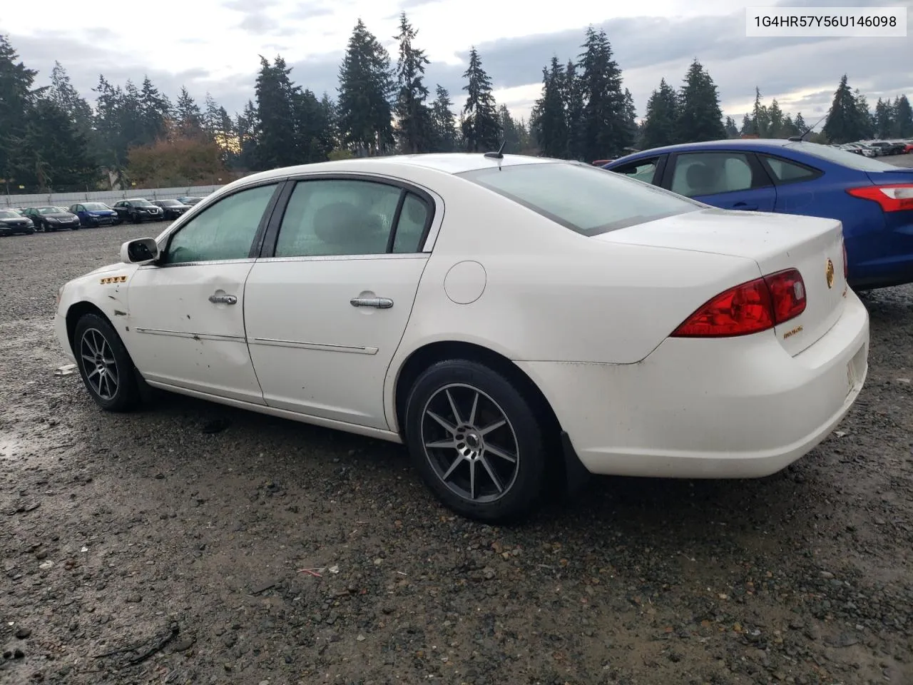 2006 Buick Lucerne Cxl VIN: 1G4HR57Y56U146098 Lot: 77575824