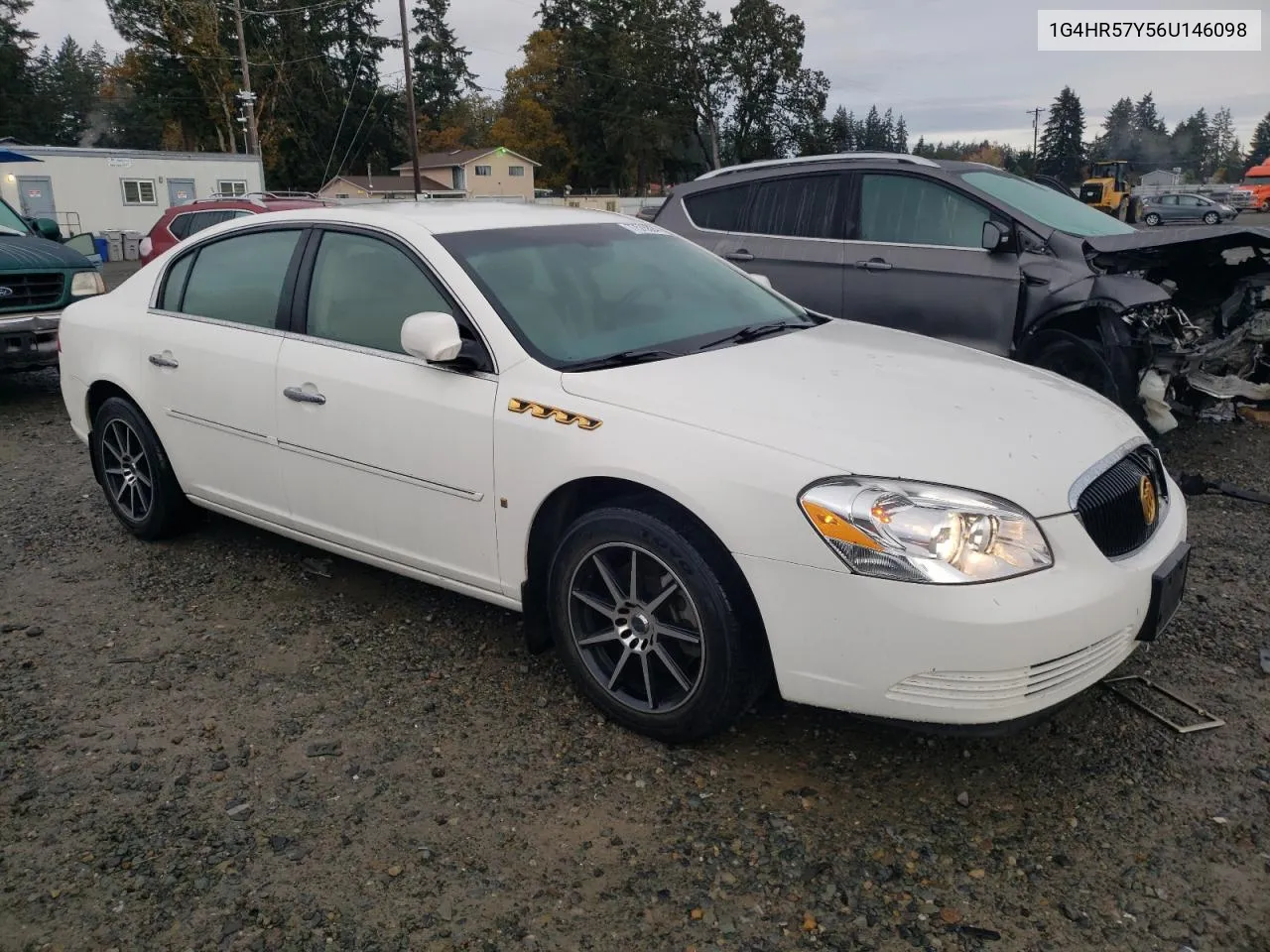 2006 Buick Lucerne Cxl VIN: 1G4HR57Y56U146098 Lot: 77575824