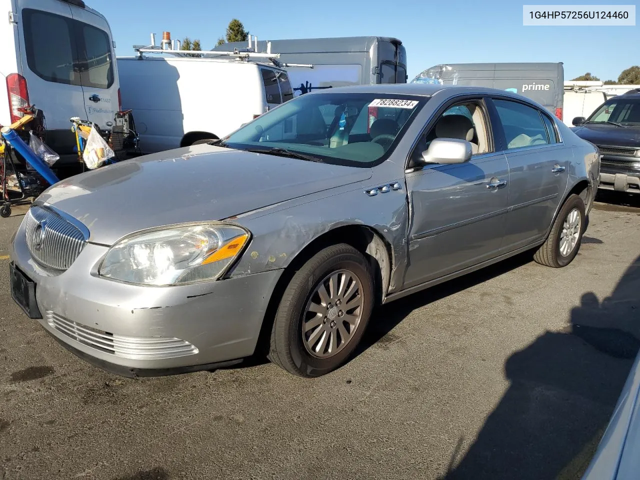 2006 Buick Lucerne Cx VIN: 1G4HP57256U124460 Lot: 78288234