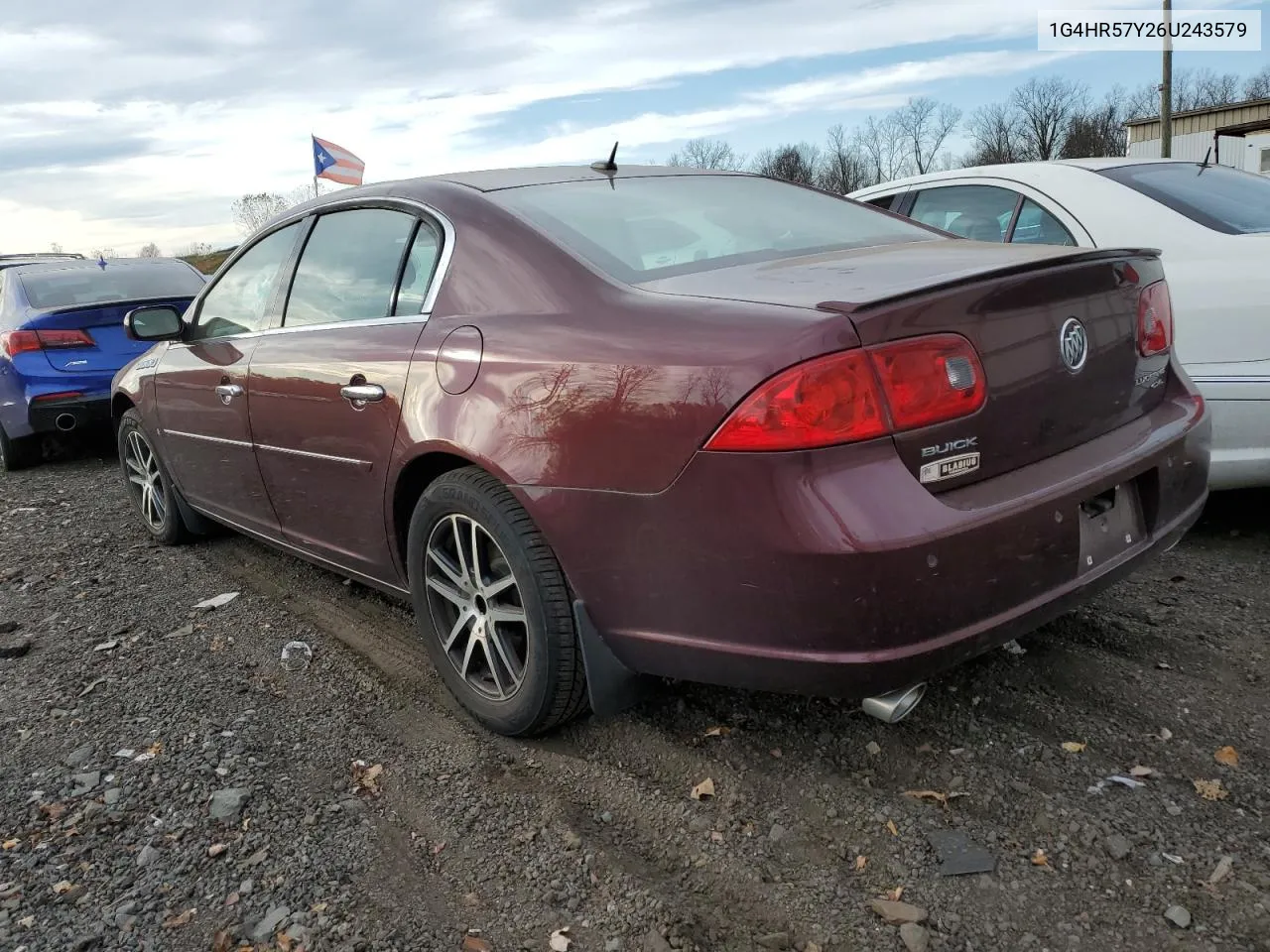 2006 Buick Lucerne Cxl VIN: 1G4HR57Y26U243579 Lot: 78451944