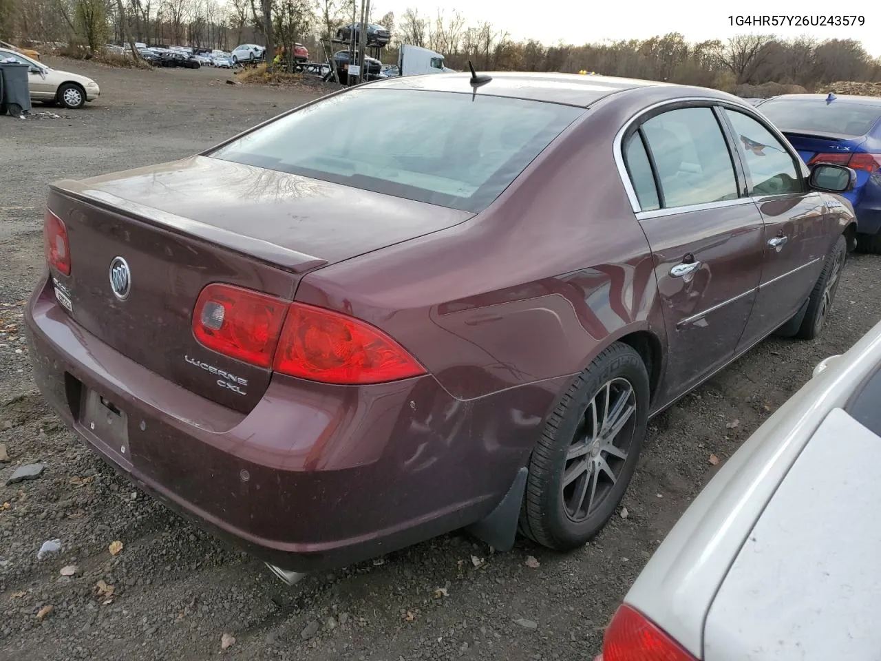 2006 Buick Lucerne Cxl VIN: 1G4HR57Y26U243579 Lot: 78451944