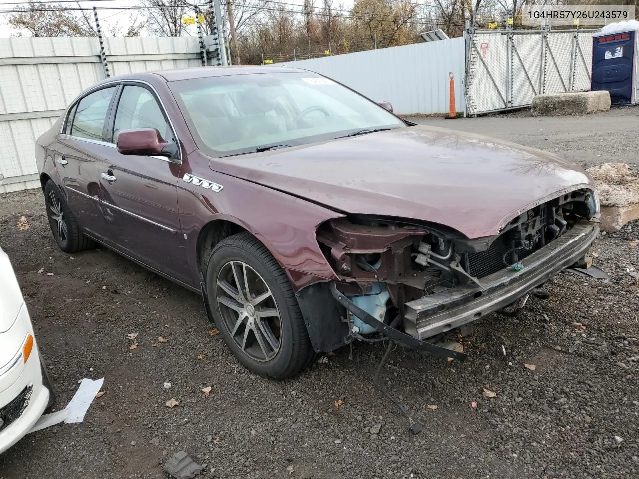 2006 Buick Lucerne Cxl VIN: 1G4HR57Y26U243579 Lot: 78451944