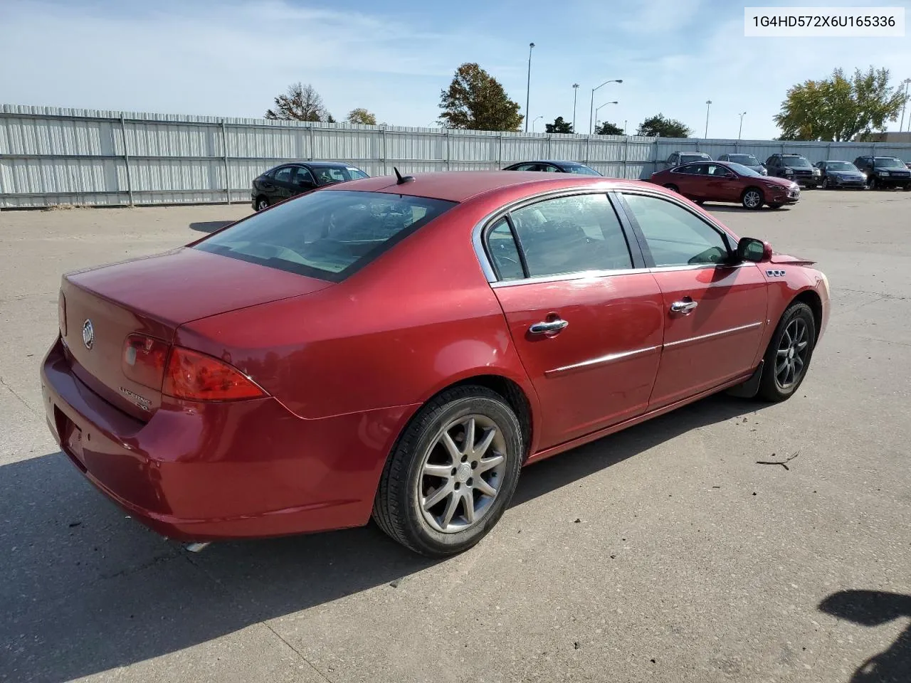 2006 Buick Lucerne Cxl VIN: 1G4HD572X6U165336 Lot: 78496064