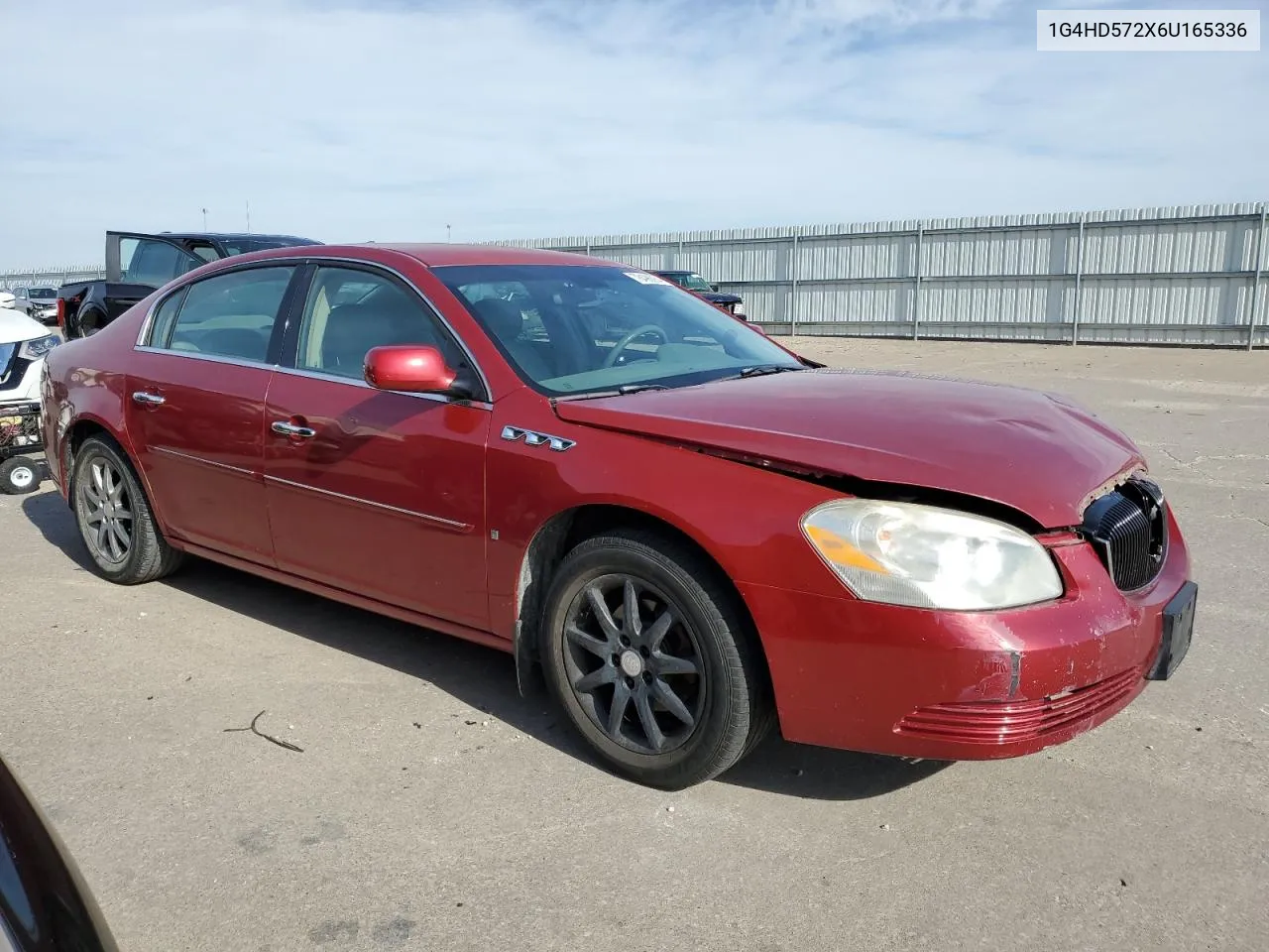 2006 Buick Lucerne Cxl VIN: 1G4HD572X6U165336 Lot: 78496064