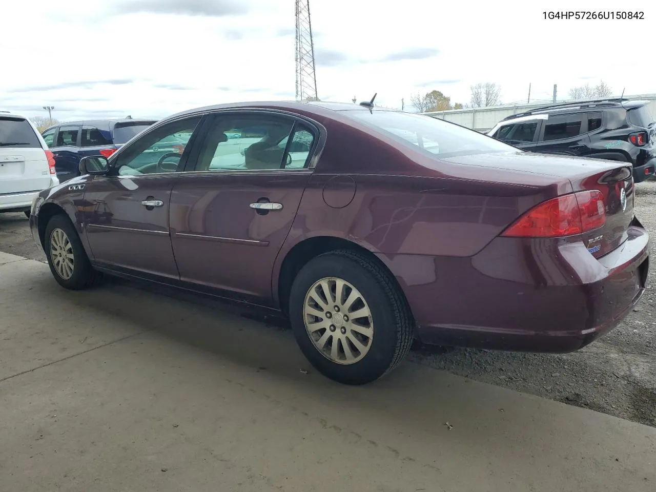 2006 Buick Lucerne Cx VIN: 1G4HP57266U150842 Lot: 78634924