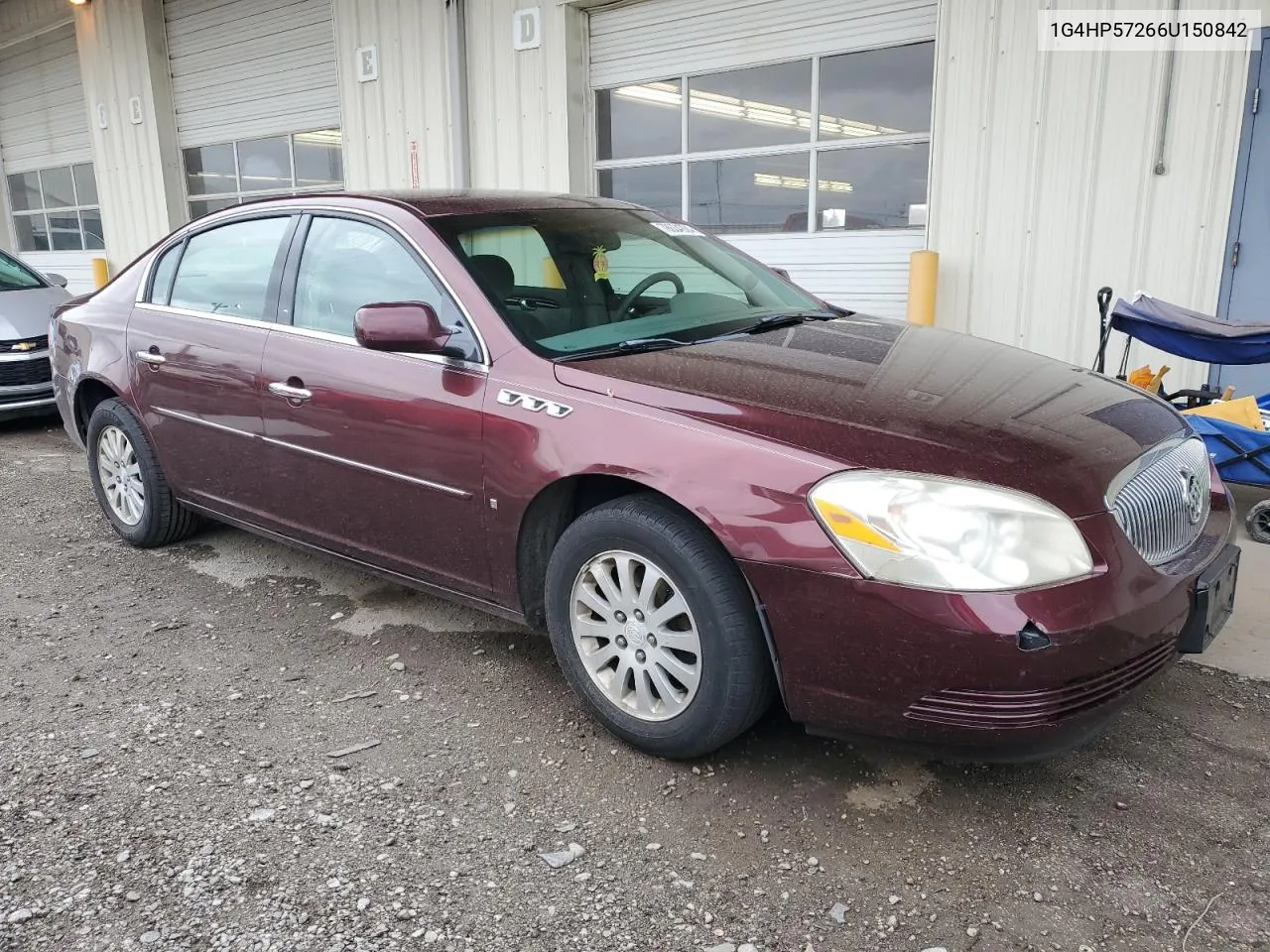 2006 Buick Lucerne Cx VIN: 1G4HP57266U150842 Lot: 78634924