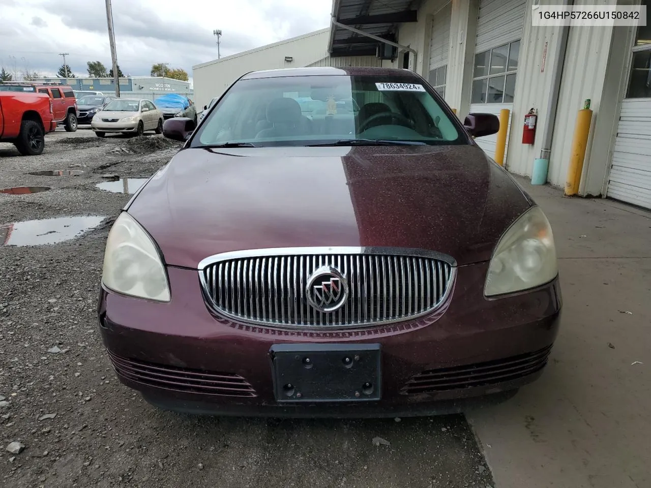 2006 Buick Lucerne Cx VIN: 1G4HP57266U150842 Lot: 78634924