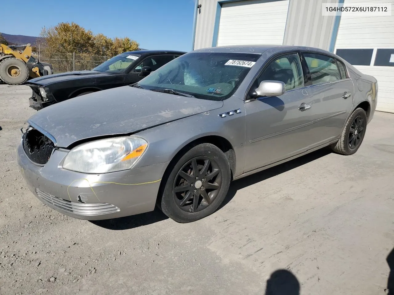 2006 Buick Lucerne Cxl VIN: 1G4HD572X6U187112 Lot: 78752674