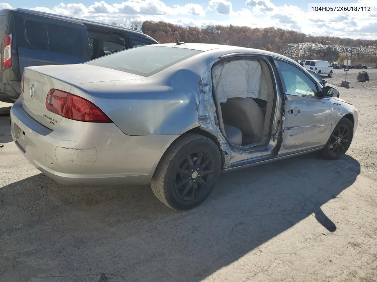 2006 Buick Lucerne Cxl VIN: 1G4HD572X6U187112 Lot: 78752674