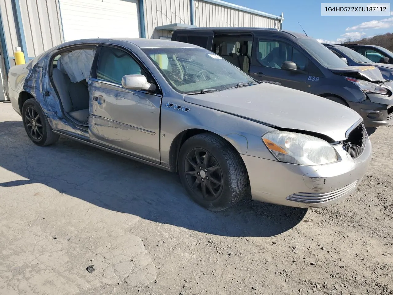 2006 Buick Lucerne Cxl VIN: 1G4HD572X6U187112 Lot: 78752674