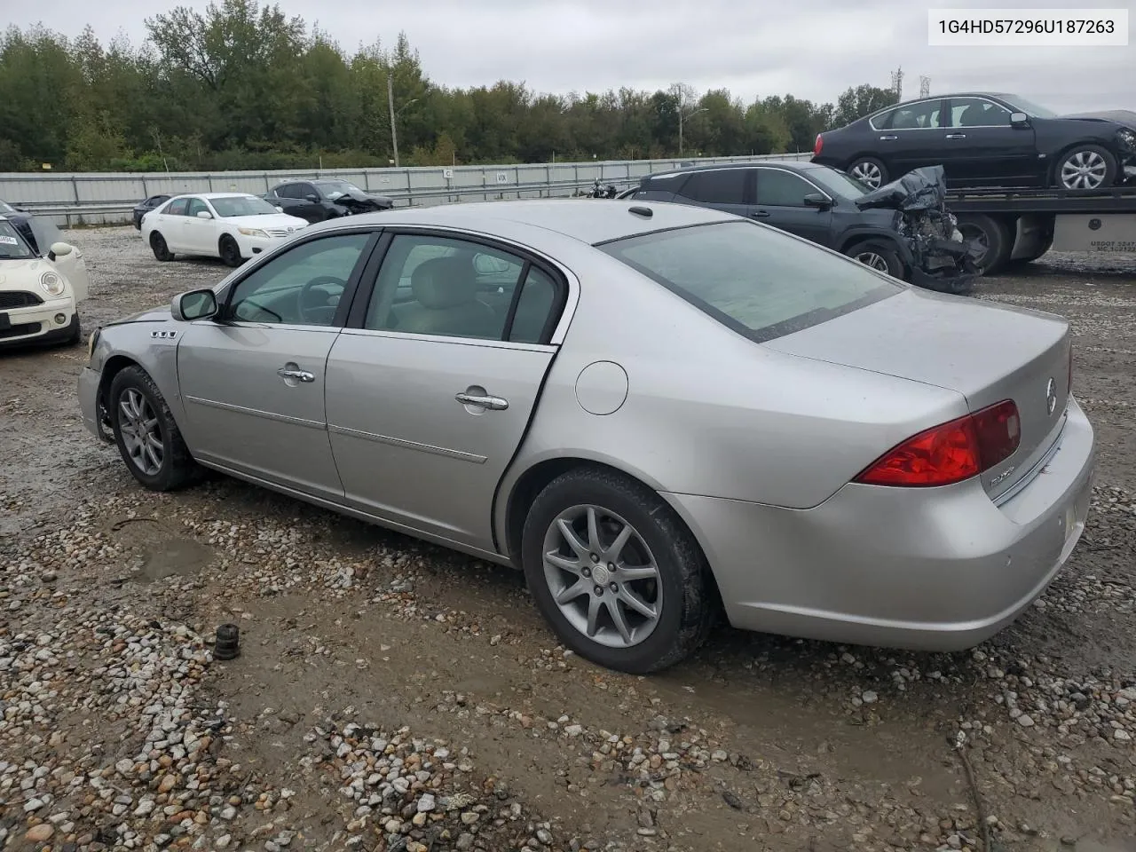 2006 Buick Lucerne Cxl VIN: 1G4HD57296U187263 Lot: 79761244