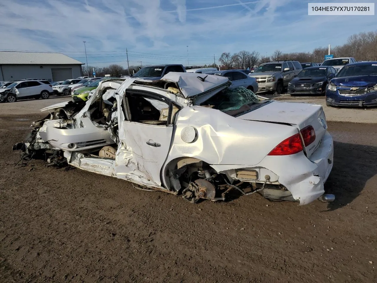 1G4HE57YX7U170281 2007 Buick Lucerne Cxs